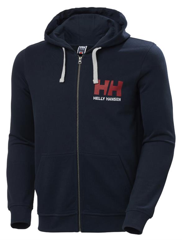 HELLY HANSEN LOGO FULL ZIP HOODIE KAPİŞONLU