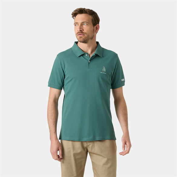 HELLY HANSEN MESSINA GRAPHIC FITTED POLO T-SHIRT