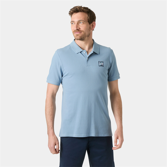 HELLY HANSEN MESSINA GRAPHIC FITTED POLO T-SHIRT
