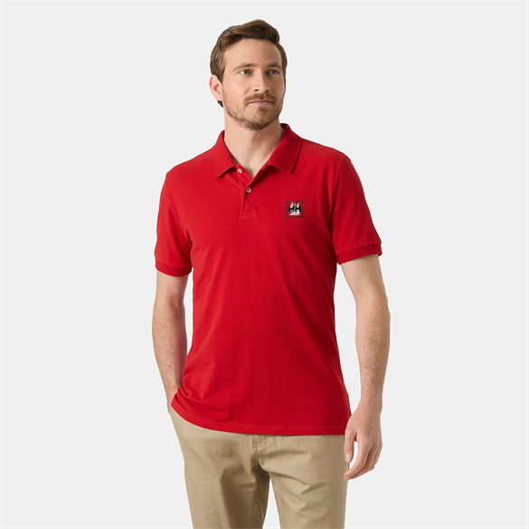 HELLY HANSEN MESSINA GRAPHIC FITTED POLO T-SHIRT