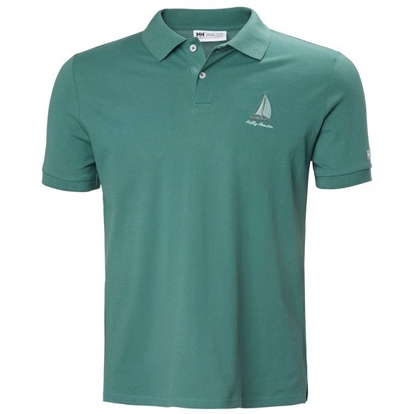 HELLY HANSEN MESSINA GRAPHIC FITTED POLO T-SHIRT
