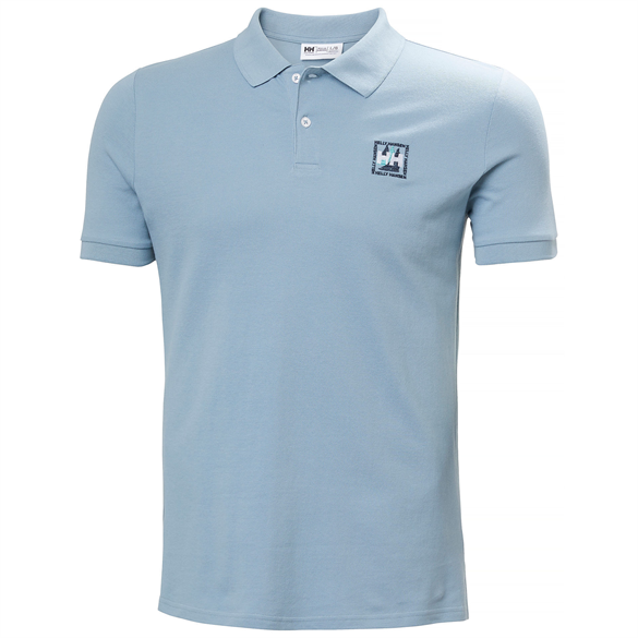 HELLY HANSEN MESSINA GRAPHIC FITTED POLO T-SHIRT
