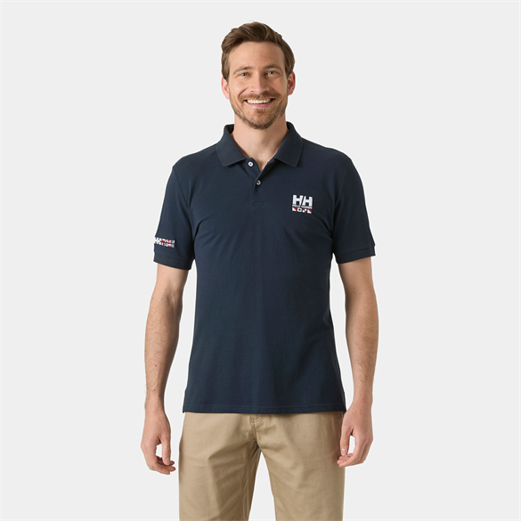 HELLY HANSEN MESSINA GRAPHIC FITTED POLO T-SHIRT