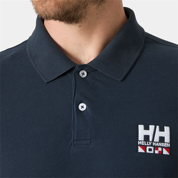 HELLY HANSEN MESSINA GRAPHIC FITTED POLO T-SHIRT