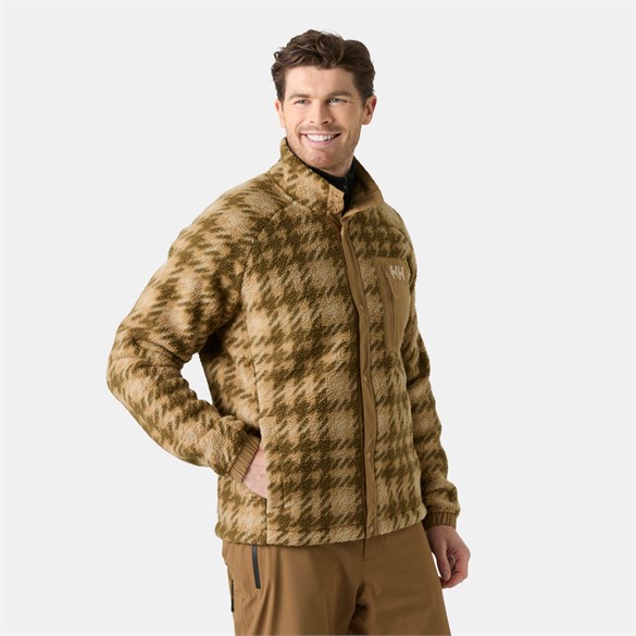 HELLY HANSEN PANORAMA PRINTED PILE SNAP MONT