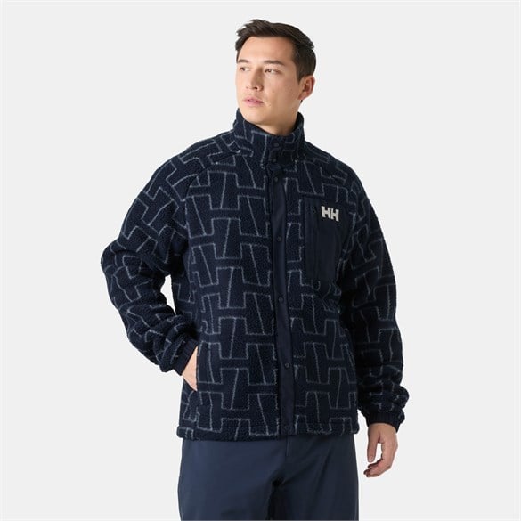 HELLY HANSEN PANORAMA PRINTED PILE SNAP MONT