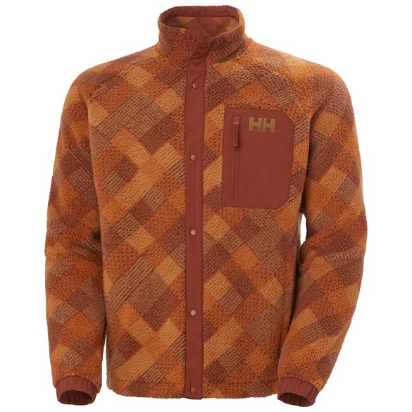 HELLY HANSEN PANORAMA PRINTED PILE SNAP MONT