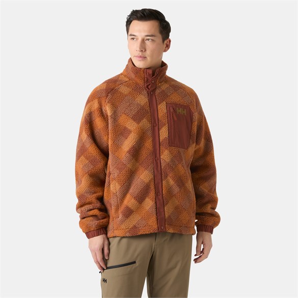 HELLY HANSEN PANORAMA PRINTED PILE SNAP MONT
