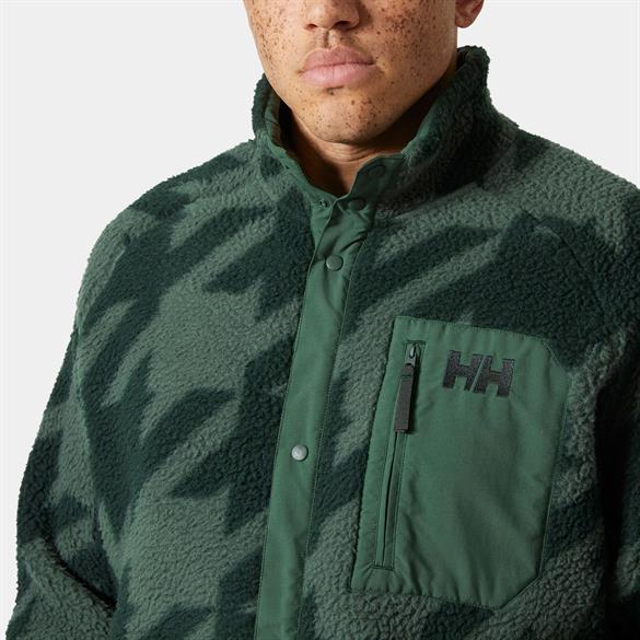 HELLY HANSEN PANORAMA PRINTED PILE SNAP MONT