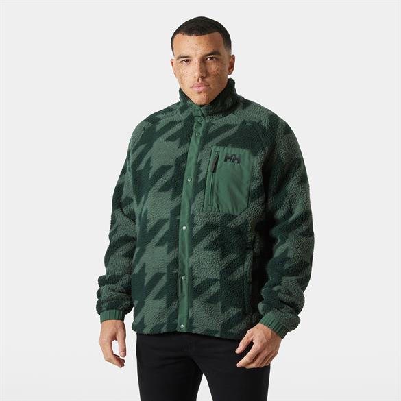 HELLY HANSEN PANORAMA PRINTED PILE SNAP MONT