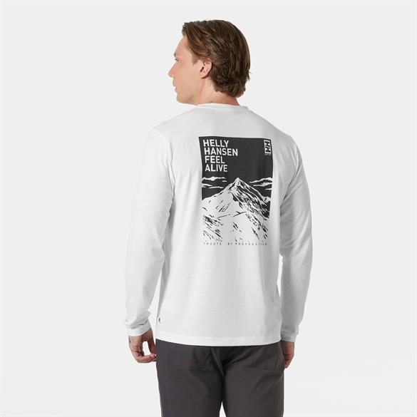 HELLY HANSEN SKOG GRAPHIC UZUN KOLLU T-SHIRT