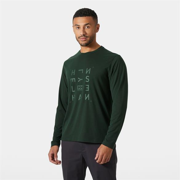 HELLY HANSEN SKOG GRAPHIC UZUN KOLLU T-SHIRT