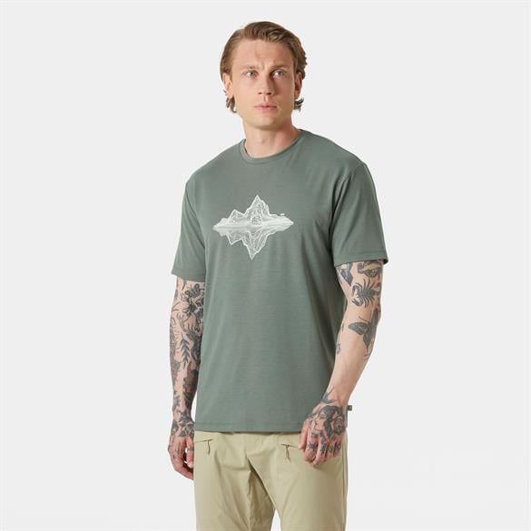 HELLY HANSEN SKOG RECYCLED GRAPHIC T-SHIRT