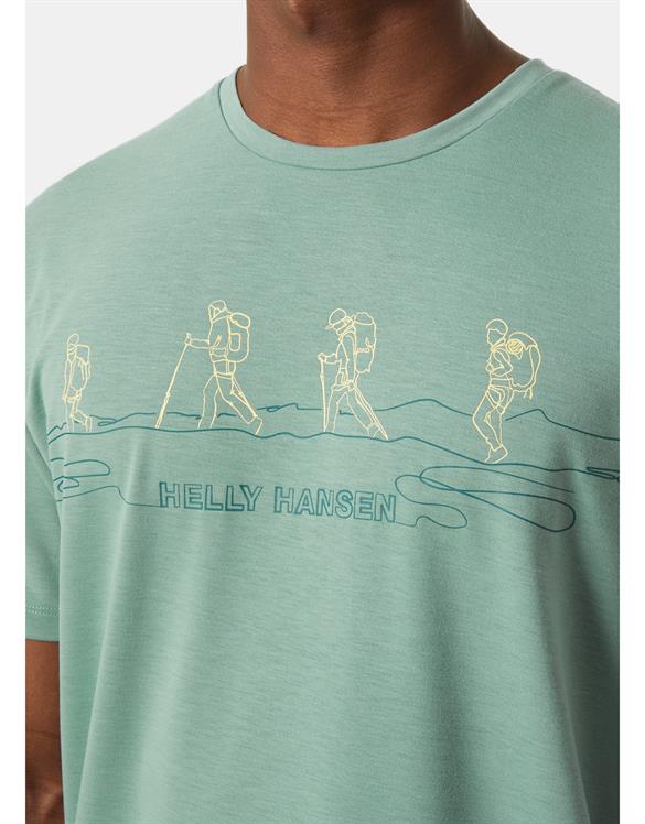 HELLY HANSEN SKOG RECYCLED GRAPHIC T-SHIRT