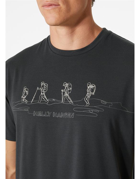 HELLY HANSEN SKOG RECYCLED GRAPHIC T-SHIRT