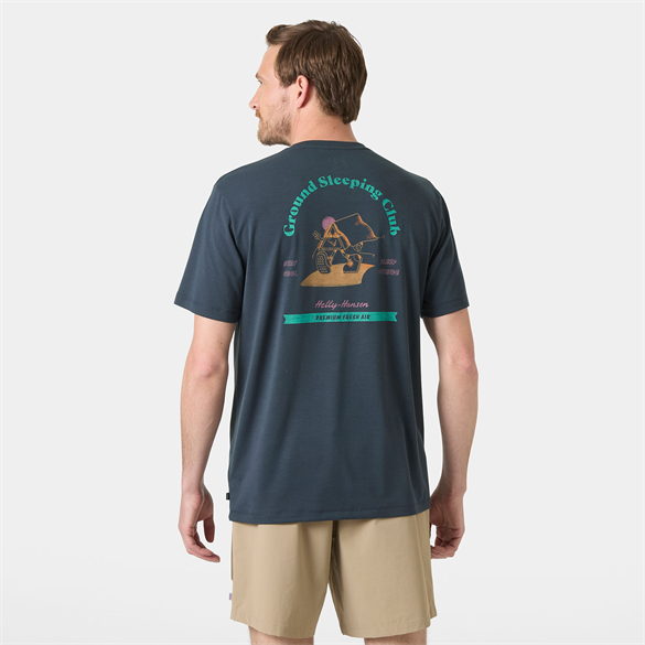 HELLY HANSEN SKOG RECYCLED GRAPHIC T-SHIRT