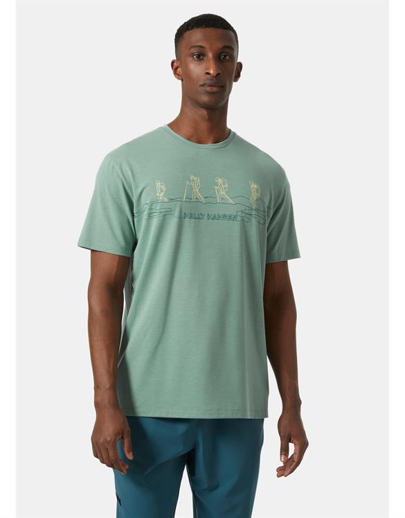 HELLY HANSEN SKOG RECYCLED GRAPHIC T-SHIRT