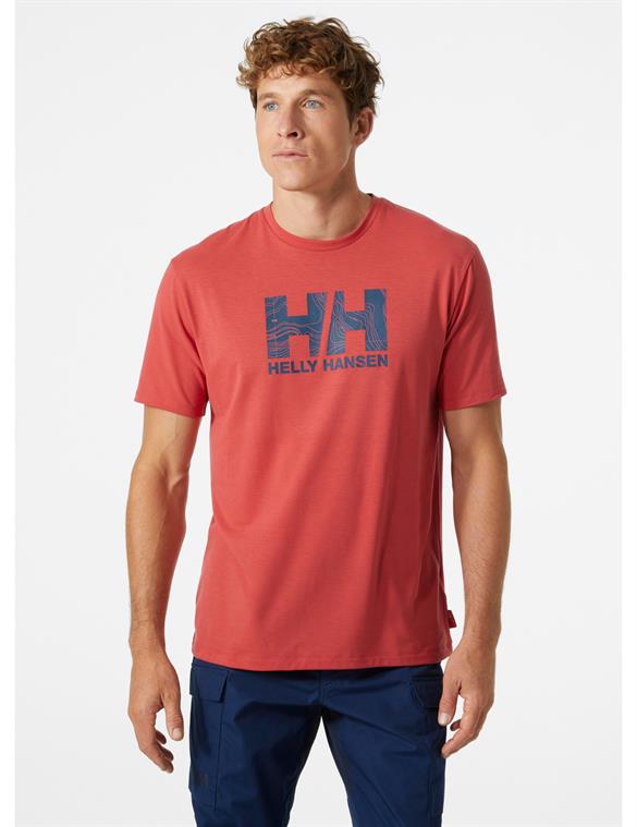 HELLY HANSEN SKOG RECYCLED GRAPHIC T-SHIRT
