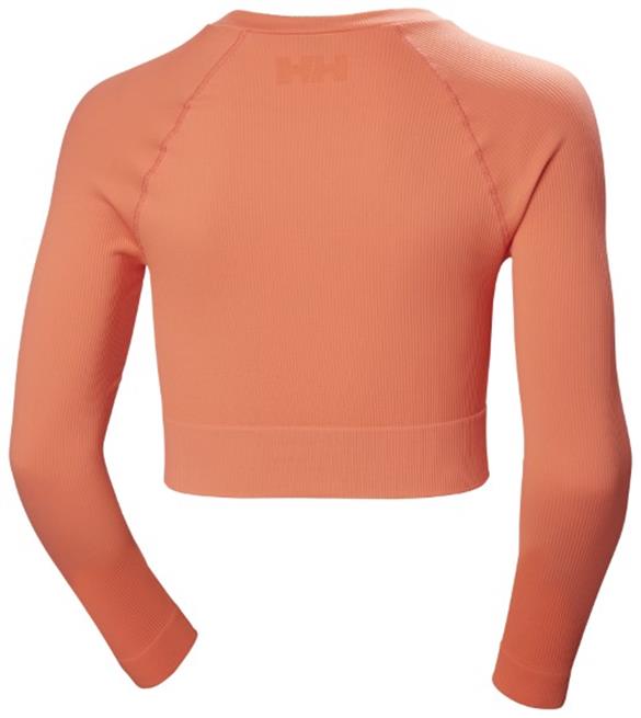HELLY HANSEN  W ALLURE SEAMLESS CROP LS TOP ÜST