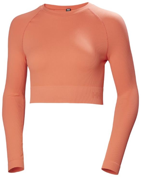 HELLY HANSEN  W ALLURE SEAMLESS CROP LS TOP ÜST