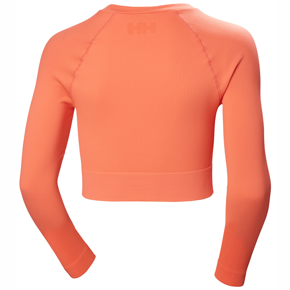 HELLY HANSEN  W ALLURE SEAMLESS CROP LS TOP ÜST