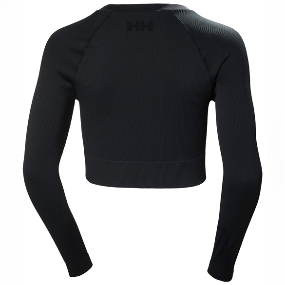 HELLY HANSEN  W ALLURE SEAMLESS CROP LS TOP ÜST
