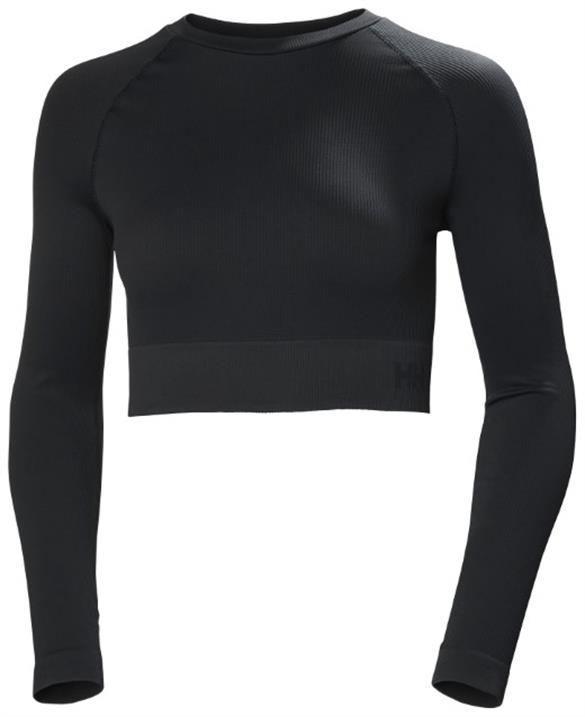 HELLY HANSEN  W ALLURE SEAMLESS CROP LS TOP ÜST