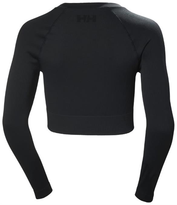 HELLY HANSEN  W ALLURE SEAMLESS CROP LS TOP ÜST