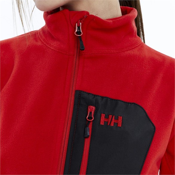 HELLY HANSEN W BLOCK FULLZIP POLAR MONT