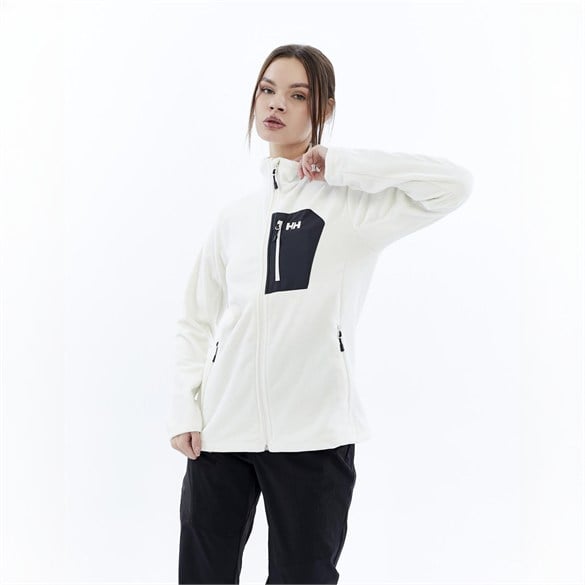 HELLY HANSEN W BLOCK FULLZIP POLAR MONT