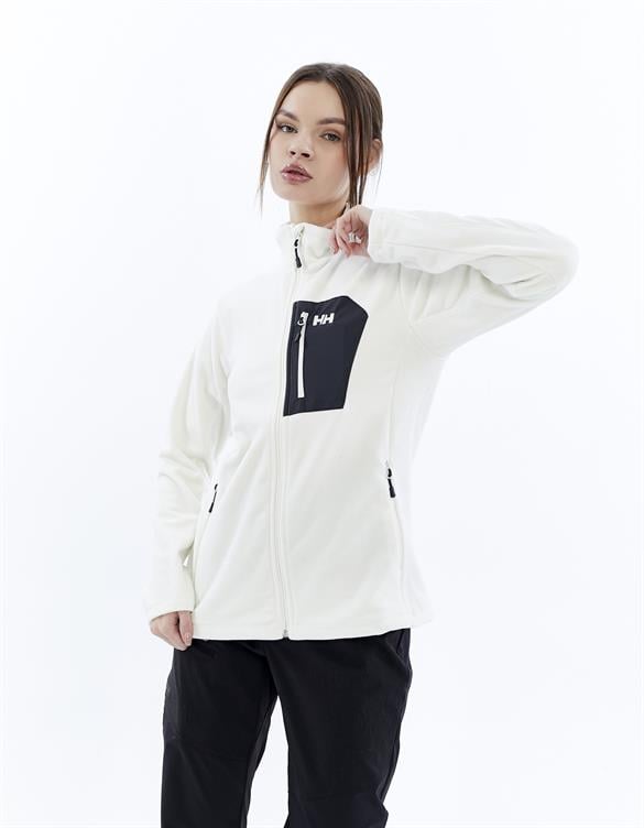 HELLY HANSEN W BLOCK FULLZIP POLAR MONT