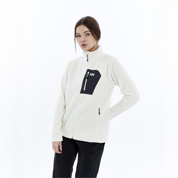 HELLY HANSEN W BLOCK FULLZIP POLAR MONT