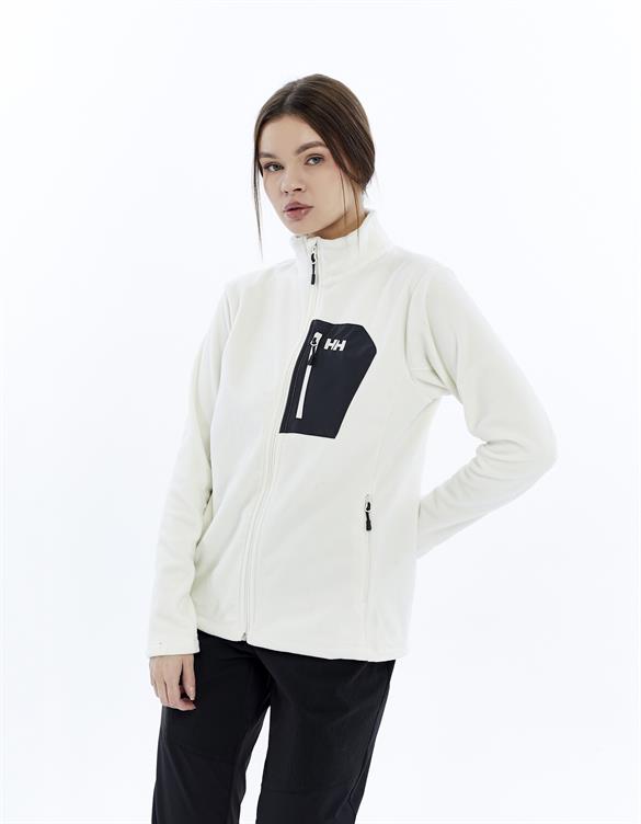 HELLY HANSEN W BLOCK FULLZIP POLAR MONT