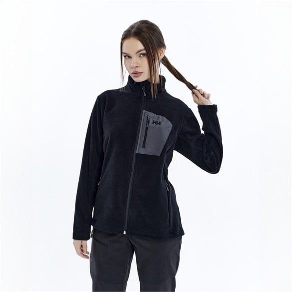 HELLY HANSEN W BLOCK FULLZIP POLAR MONT
