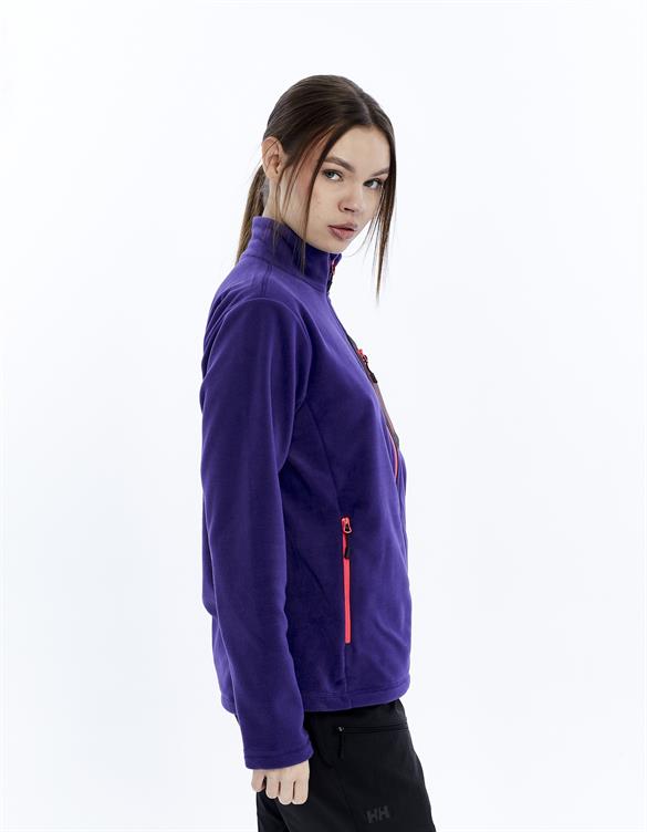 HELLY HANSEN W BLOCK FULLZIP POLAR MONT