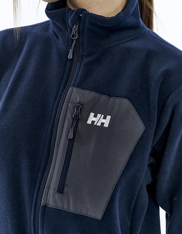 HELLY HANSEN W BLOCK FULLZIP POLAR MONT