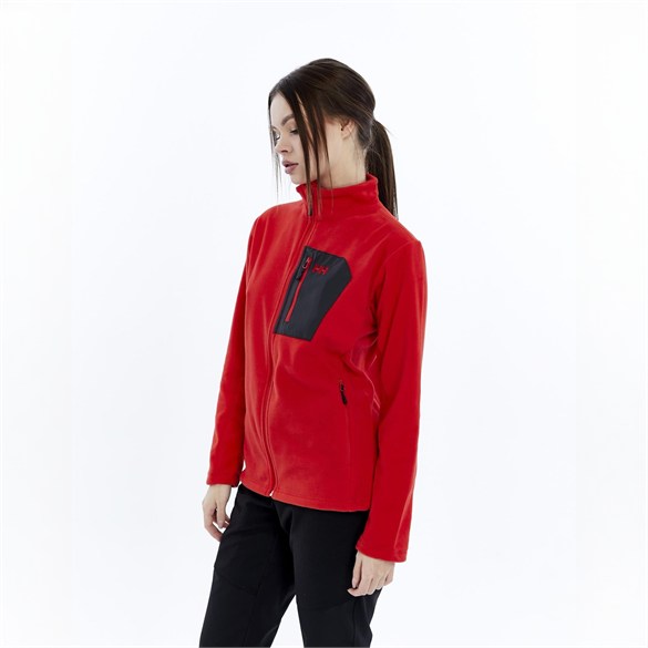 HELLY HANSEN W BLOCK FULLZIP POLAR MONT