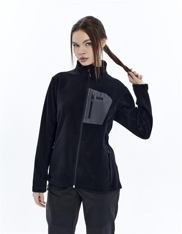 HELLY HANSEN W BLOCK FULLZIP POLAR MONT