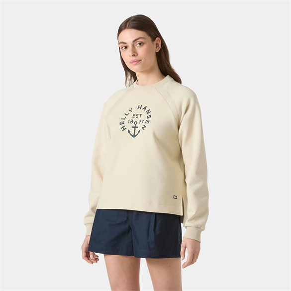 HELLY HANSEN W CAPRI GRAPHIC SWEAT SHIRT