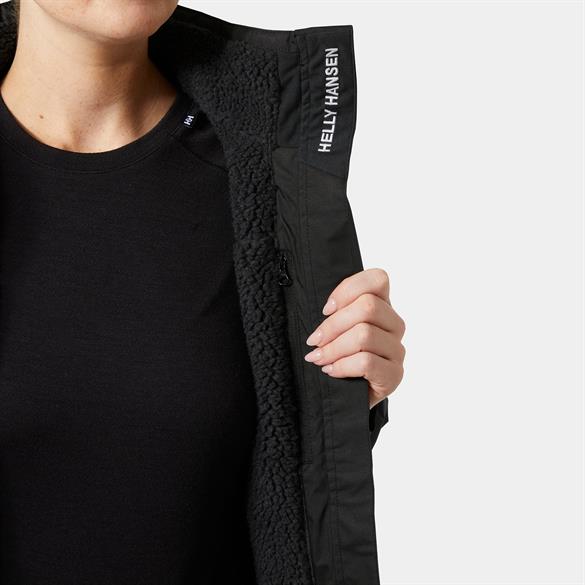 HELLY HANSEN W CREW HOODED PILE MONT