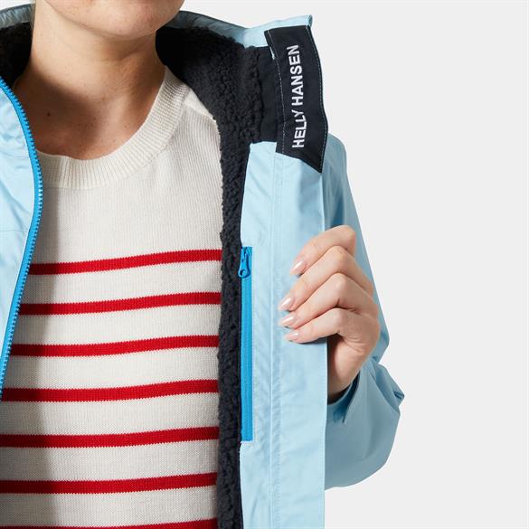 HELLY HANSEN W CREW HOODED PILE MONT