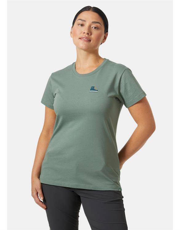 HELLY HANSEN W F2F ORGANIC COTTON TEE 2.0 T-SHIRT