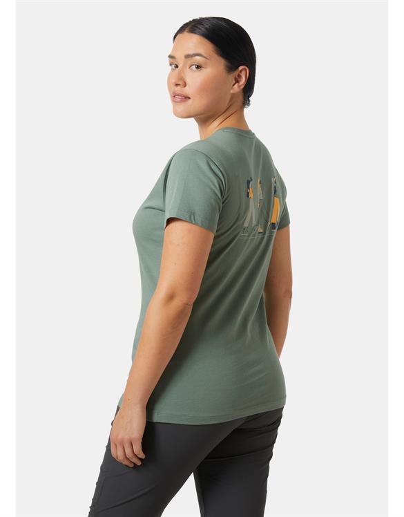 HELLY HANSEN W F2F ORGANIC COTTON TEE 2.0 T-SHIRT