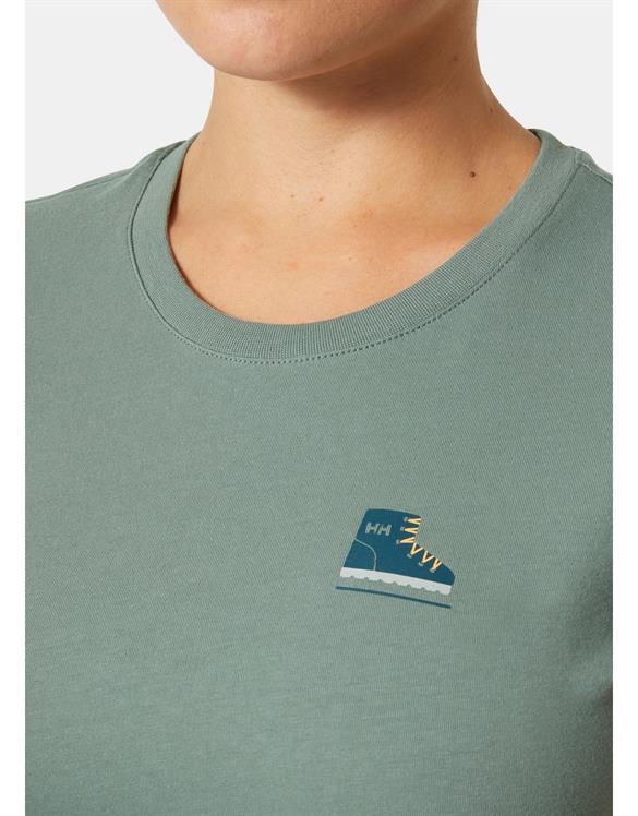 HELLY HANSEN W F2F ORGANIC COTTON TEE 2.0 T-SHIRT