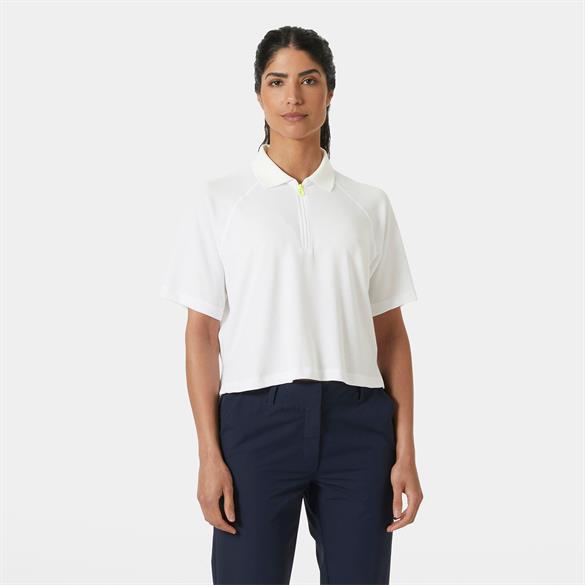 HELLY HANSEN W INSHORE ZIP CROP POLO