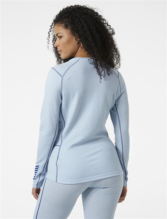 HELLY HANSEN W LIFA MERINO MIDW GRA CREW