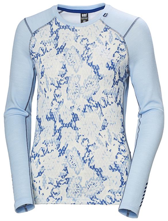 HELLY HANSEN W LIFA MERINO MIDW GRA CREW