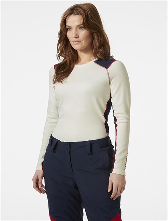 HELLY HANSEN W LIFA MERINO MIDWEIGHT CREW