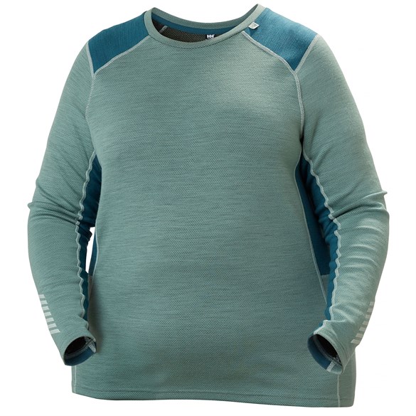 HELLY HANSEN W LIFA MERINO MIDWT CREW PLUS İÇLİK