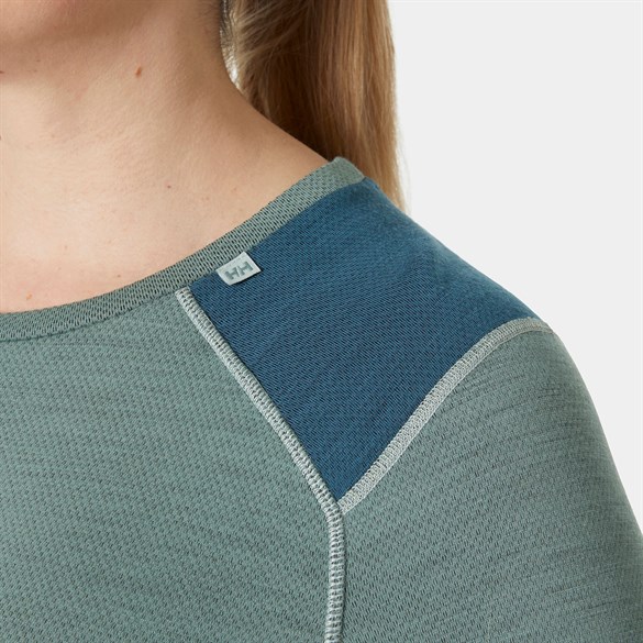 HELLY HANSEN W LIFA MERINO MIDWT CREW PLUS İÇLİK